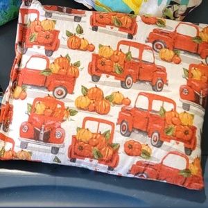 Fall Red Pickup Truck Rectangle Rice Pack
